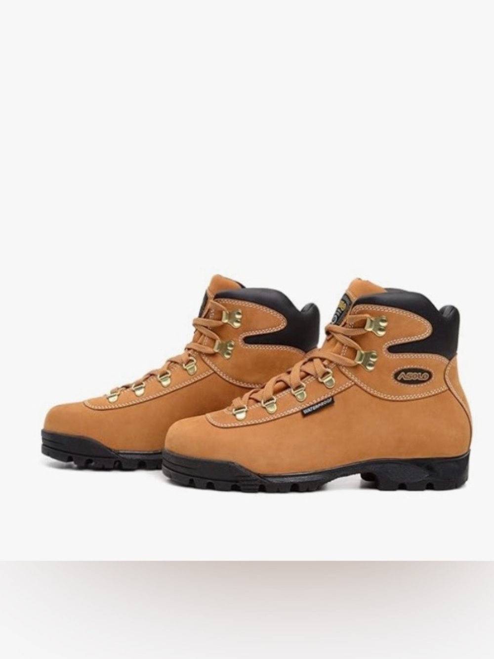 NWOB Men's Tan Waterproof Hiker Boots Size 11